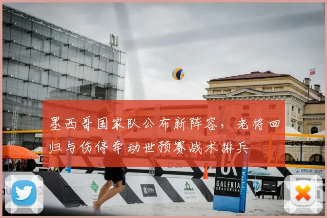 墨西哥国家队公布新阵容,老将回归与伤停牵动世预赛战术排兵